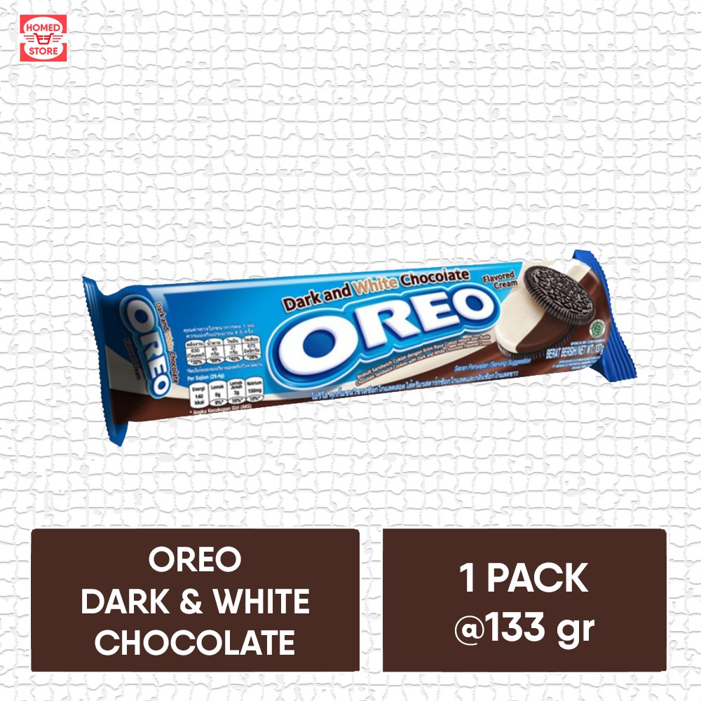 

Oreo Biskuit Dark & White Chocolate 133 gr