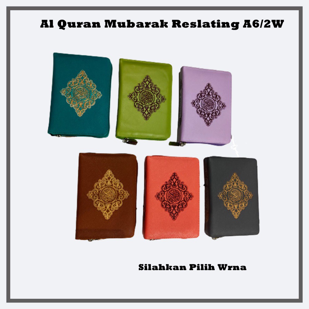 Promo Al Quran Saku Mubarak/Al Quran Saku Resleting/Al Quran Mini