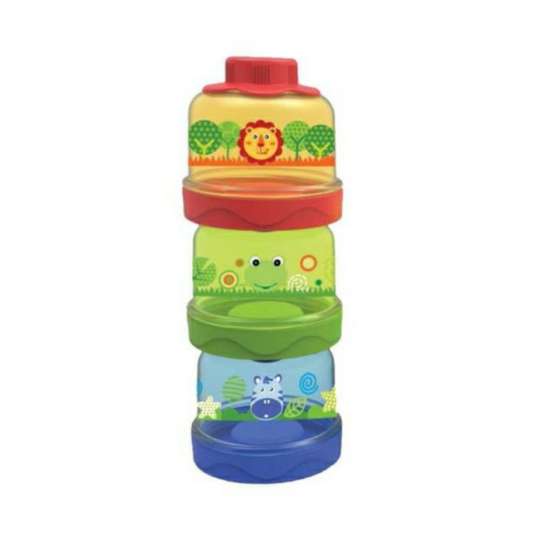 BABY SAFE Stack Milk Container BS33A (Tempat Menyimpan Susu Bubuk / Sufor)