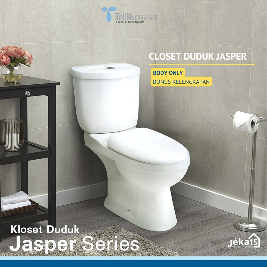 TRILLIUNWARE JASPER PAKET CLOSET DUDUK + JET WASHER