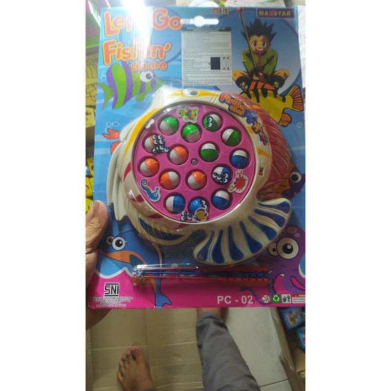 Pancingan Ikan Elektrik PC02 Mainan Anak Fishing Game
