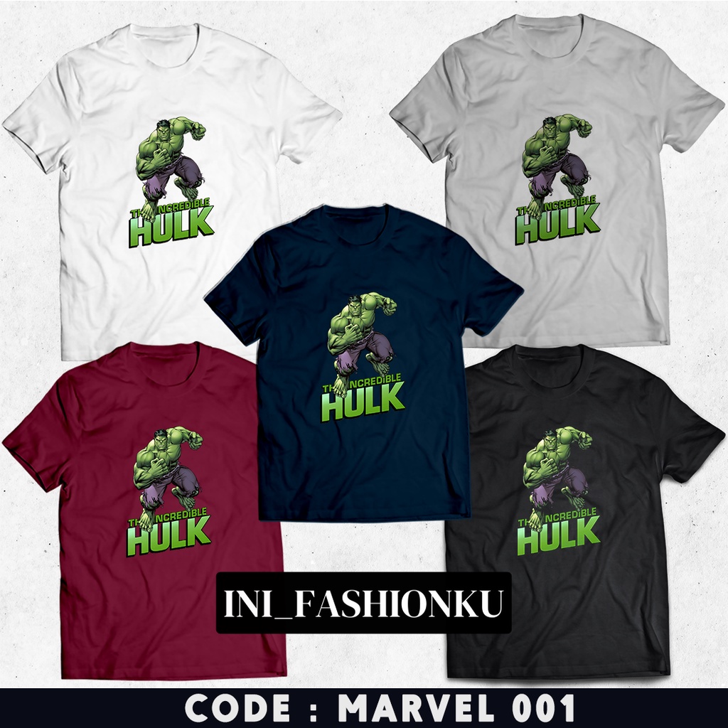 KAOS KEKINIAN MARVEL SABLON DTF ALL SIZE BAHAN KAOS COTTON COMBED 30S/ CUSTOM COWOK CEWEK KAOS SABLON GAMBAR,LOGO, dan KATA KATA / TULISAN BISA COD