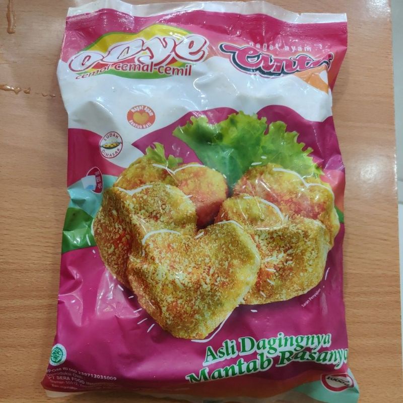 

ooye Naget 1kg bentuk Love
