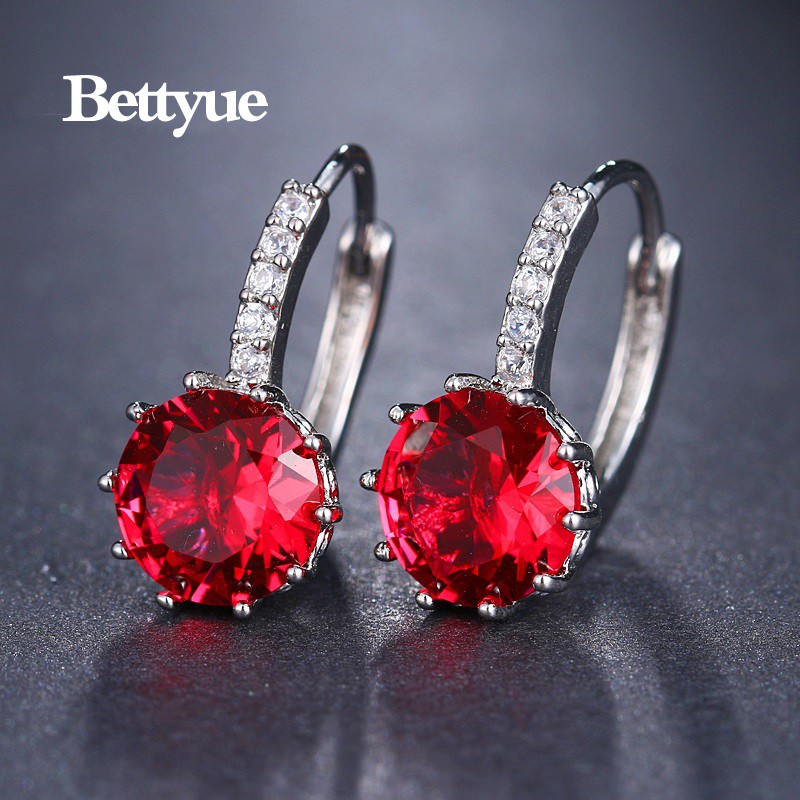 Anting Wanita Safir Ruby Zircon JA-008