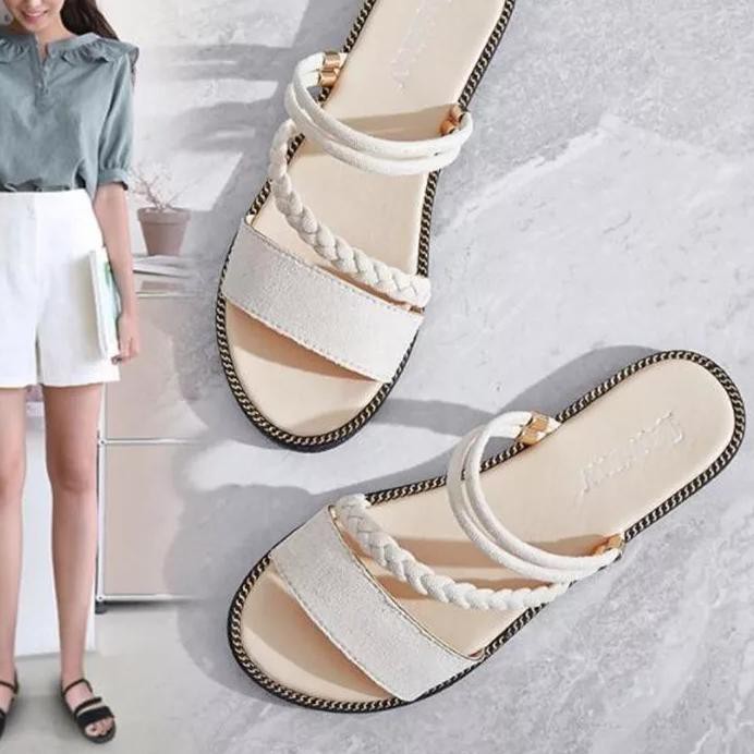 ♝ [LOKAL] DOMMO - D5041 SANDAL TALI KEPANG daffawahyu ○