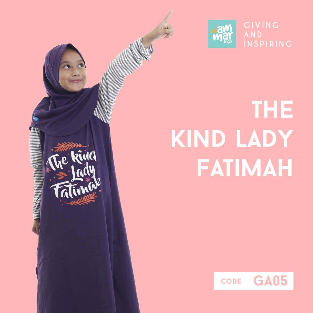 eStore - Gamis Anak Muslimah Ammar Kids - GA 05 B