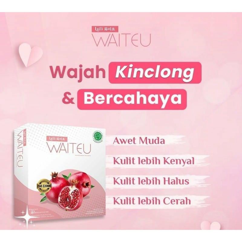 Waiteu Collagen Drink - Minuman Kolagen Waiteu