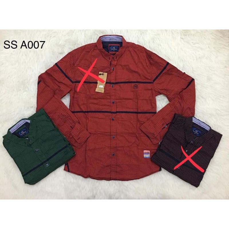 Kemeja Panjang Mossimo Dutti Premium Quality