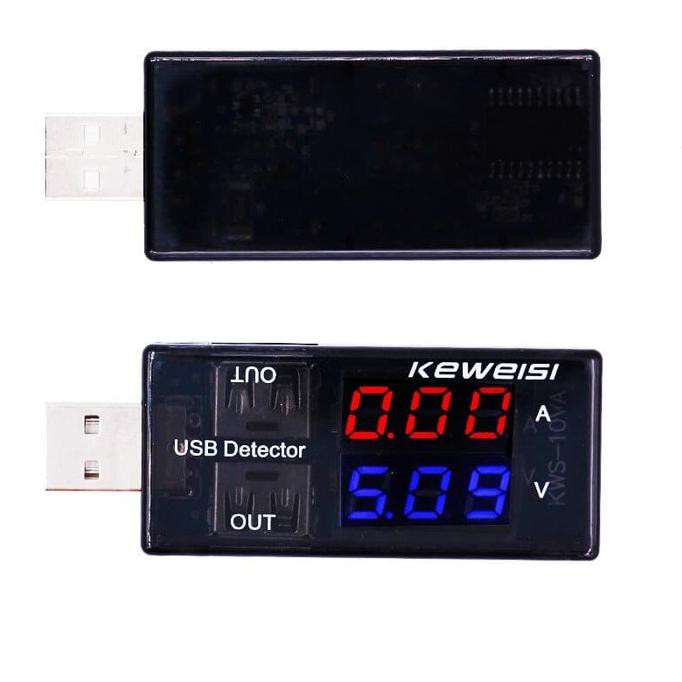 USB Doctor USB Tester Voltmeter Ammeter Wattmeter Keweisi Charger beetron65 Segera Dapatkan