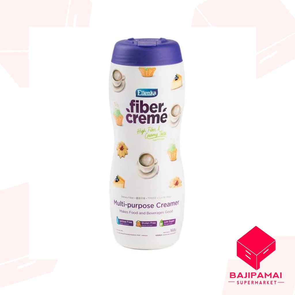 

ELLENKA FIBER CREME 168GR / BAJI PAMAI