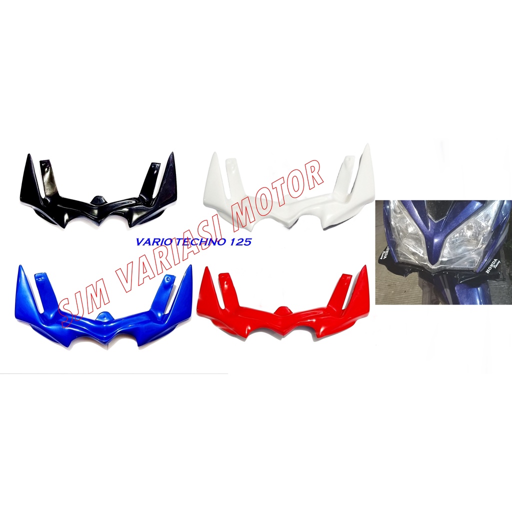 WINGLET VARIO TECHNO 125 WINGLET VARIASI VARIO 125 LAMA YANG BELUM LED