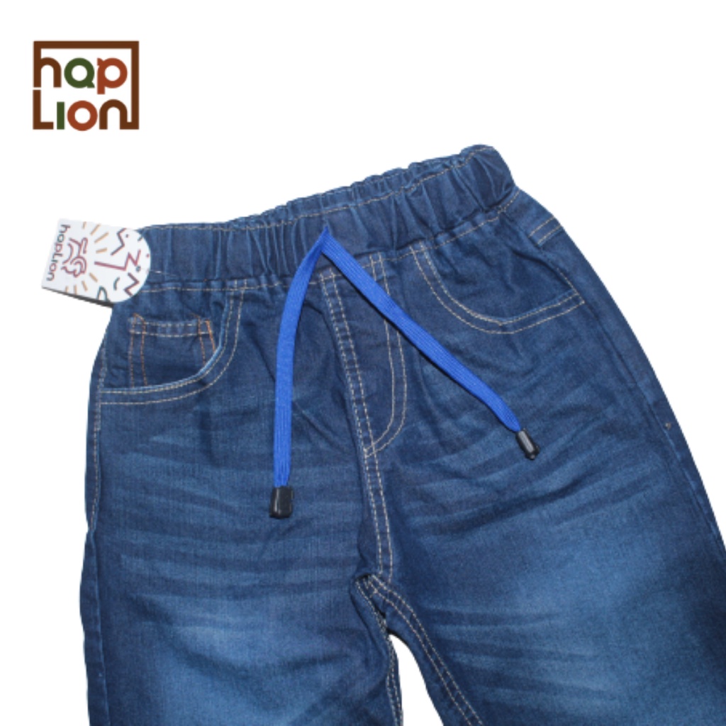 Celana Jeans Anak Laki-Laki Panjang Stretch Whisker 2 -12 Tahun | Haplion Kidswear