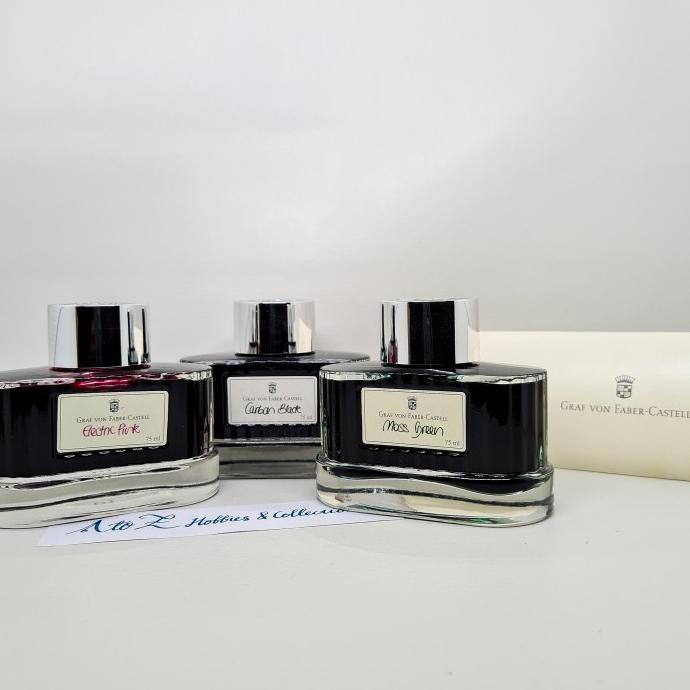 

Graf von Faber Castell Fountain Pen Ink Bottle 75ml Refill not Sailor - Cobalt Blue