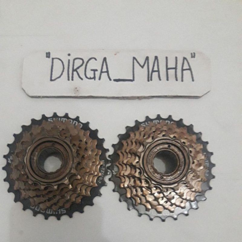 SPROKET 7 SPEED SHIMANO / FREEWHEEL SHIMANO 7 SPEED