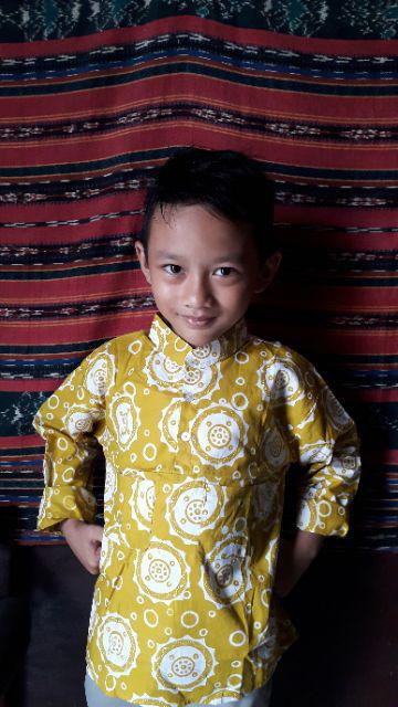 Batik Anak Twist Long Sleve Shirt