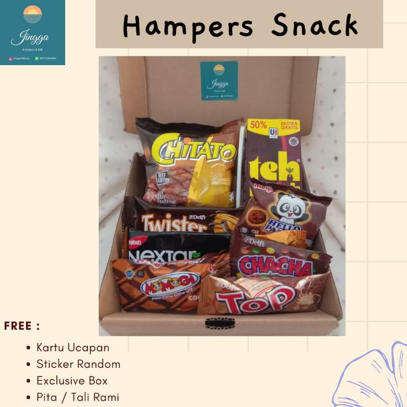 

Hampers SNACK /hampers snack murah /Gift lebaran /Hampers Lebaran