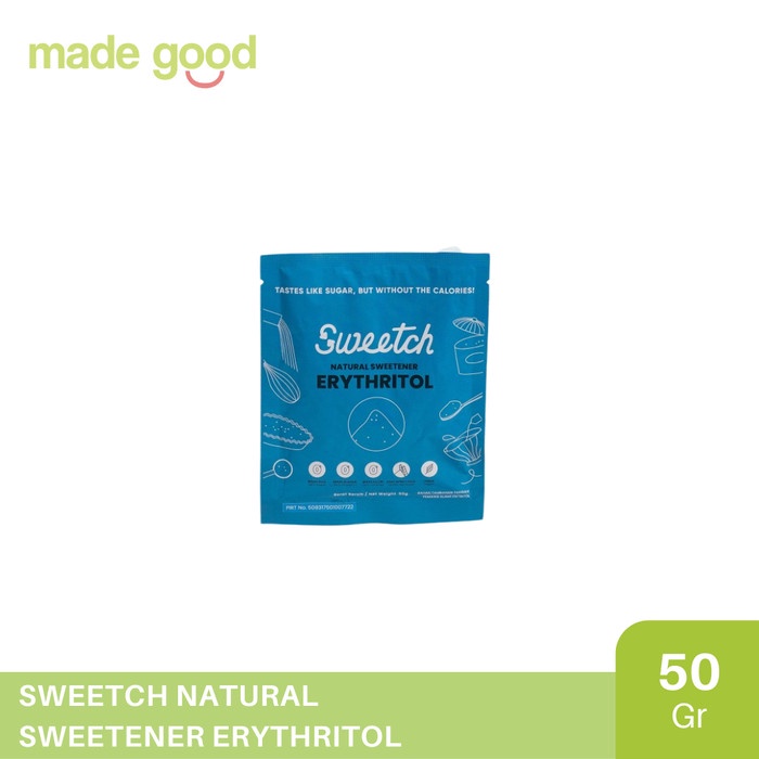 

Sweetch Natural Sweetner Erythritol Pengganti Gula - Bebas GI