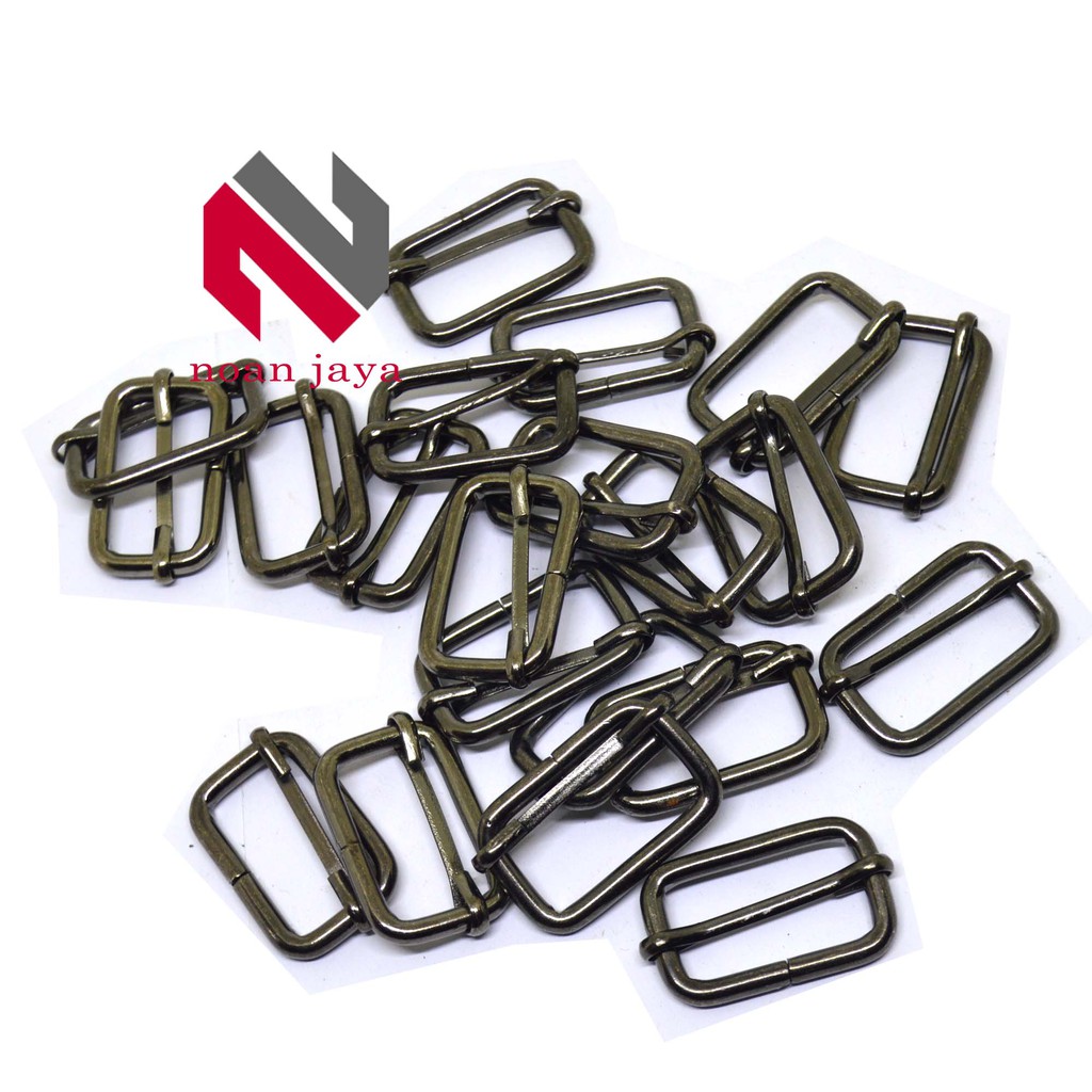 

RING JALAN TAS UKURAN 2.5 CM PER 1 PCS WARNA BLACKNIKEL RJ 25 BN