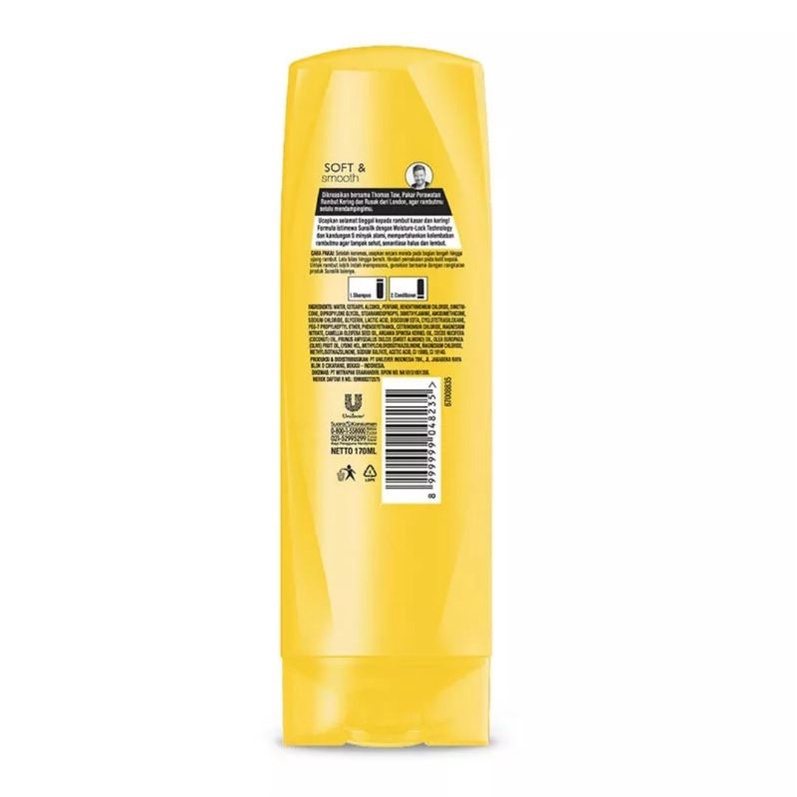 SUNSILK CONDITIONER SMOOTHES SOFT &amp; SMOOTH 160 ML