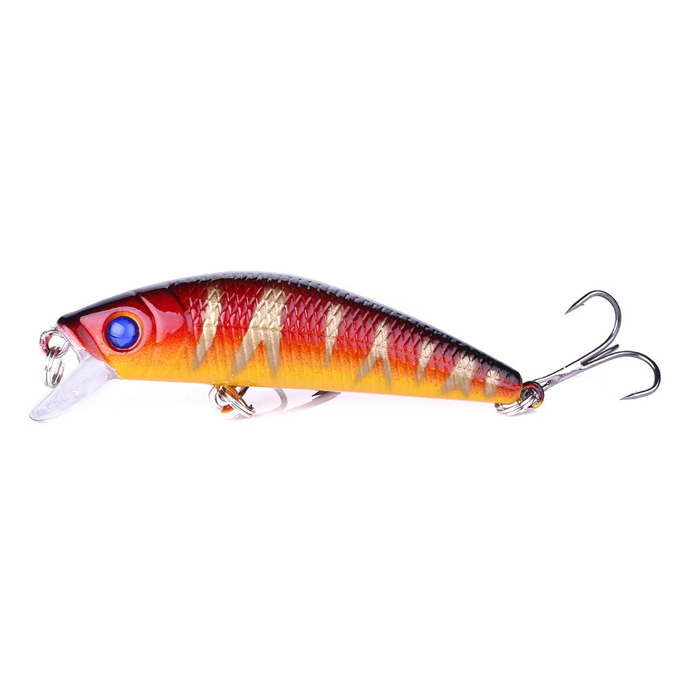 HENGJIA 80PCS minnow umpan pancing swimbait fishing lure ikan bass bait outdoor fishing tackle