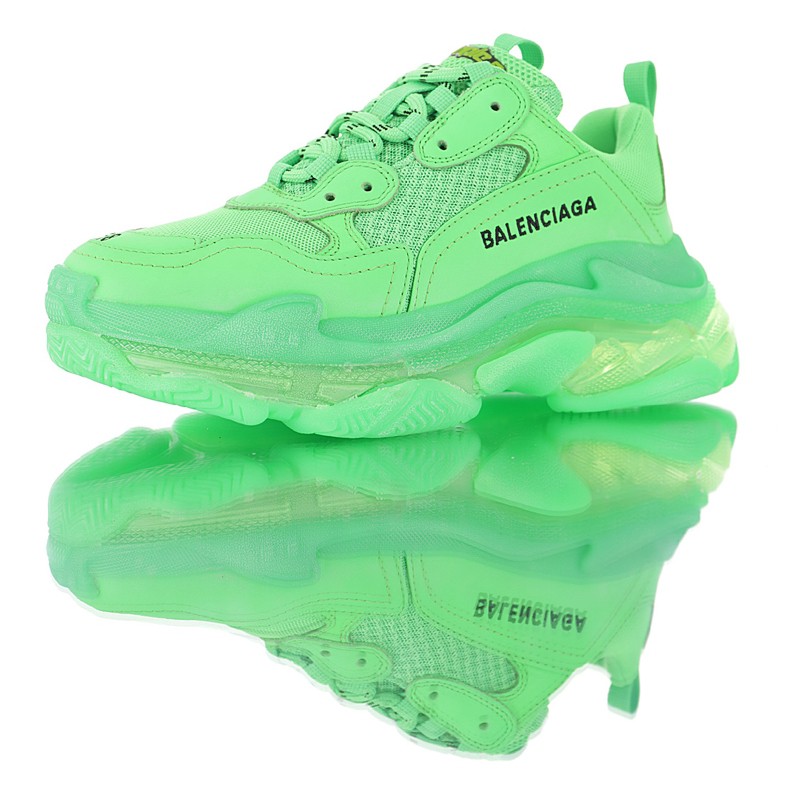 balenciaga shoes neon green