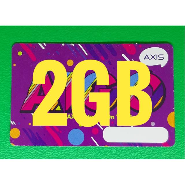 Voucher Axis 2gb