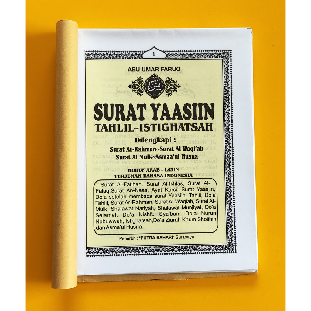 Yasin dan Tahlil Tanpa Cover 128 Halaman-8