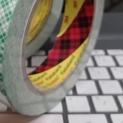 

⅍ Double tape mounting 3m 4032 24mm x 4,5m Perekat batik hijau ♜