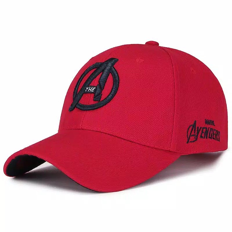 Topi Baseball Bordir Avengers - Topi Avengers Style Pria Wanita - Bisa(COD) Bayar Ditempat.