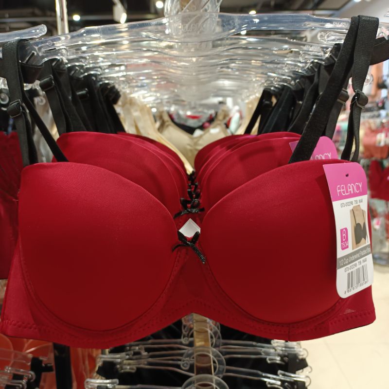 FELANCY CONTRAST BRA MODEL 1/2 CUP