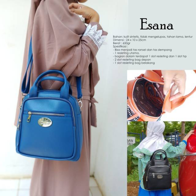 RANSEL ESANA MY QEENA BY KIRANA STUFF