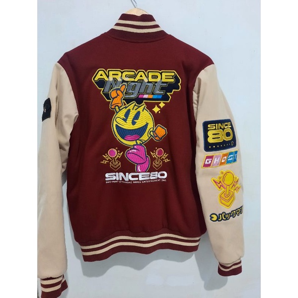 Varsity jacket W.essentiels X fth X Pac-man phase 2