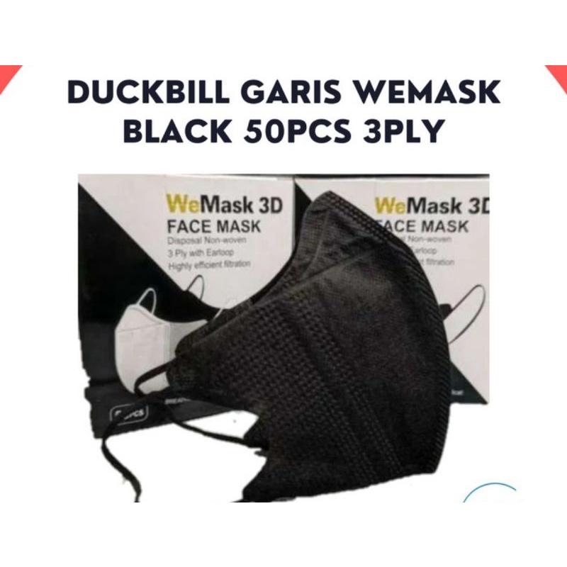 MASKER duckbill earloop dan headloop (hijab) aneka warna.harga tertera untuk 1box isi 50pcs.