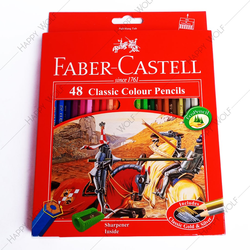 

Pensil Warna Faber-Castell 48 Classic Colour Pencils (#115858)
