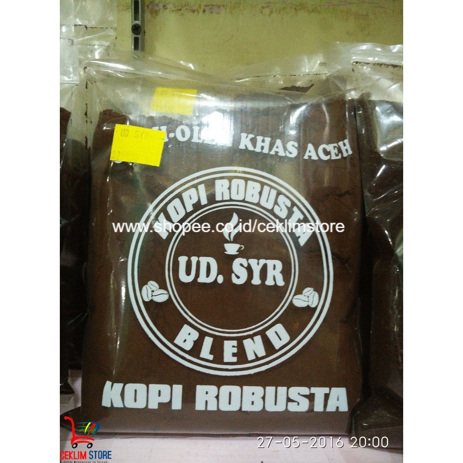 

Kopi Robusta Bubuk 250Gr