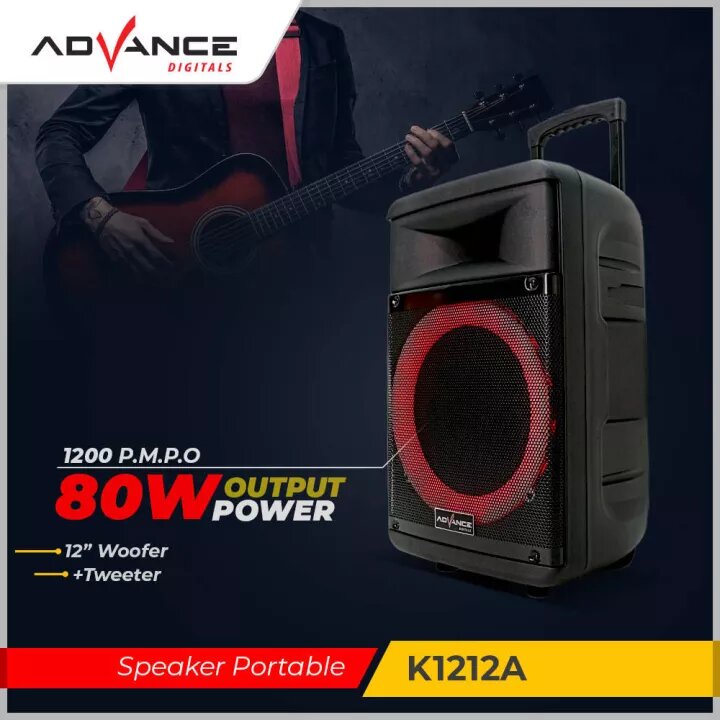 Advance Speaker Portable Meeting 12 inch Bluetooth K1212A