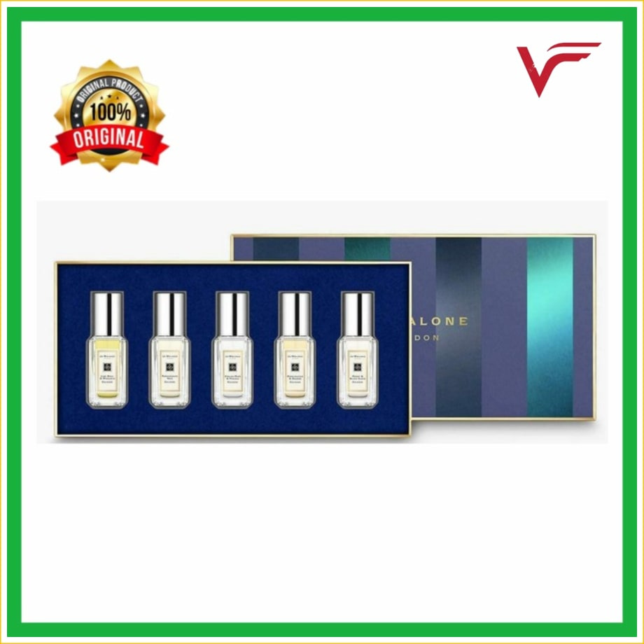 Parfum Original Jo Malone Gift Set 5 In 1/ 9Ml Segel Box