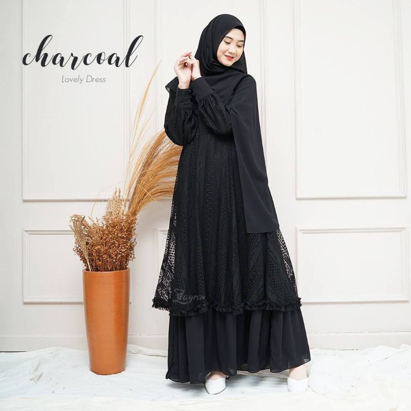 lovely dress by zayra hijab open po