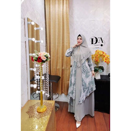Gamis syar'i Nayla syar'i series ORI D.A syari