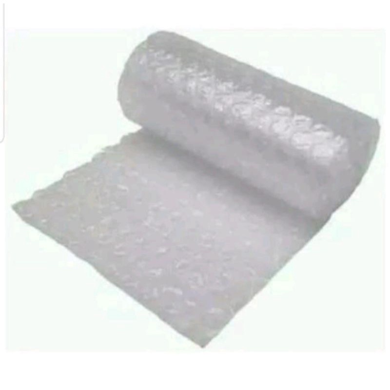 Bubble wrap tambahan supaya barang aman/tidak penyok dan pecah