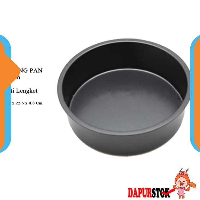 BAKING PAN Teflon Anti Lengket 21 Cm