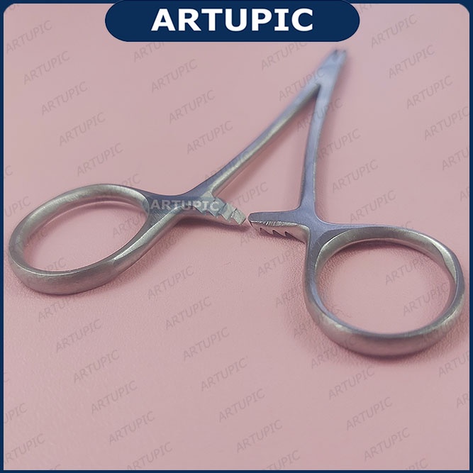 Needle Holder Napdpuder Naldfuder 14 cm Nald Voeder Mayo Hegar Gunting Penjepit Pisau Jarum Jahit 14cm