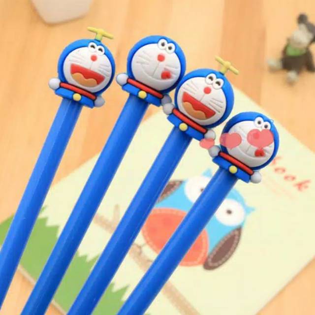 

[JOGJA] Pulpen Gel Desain Kartun Lucu Doraemon