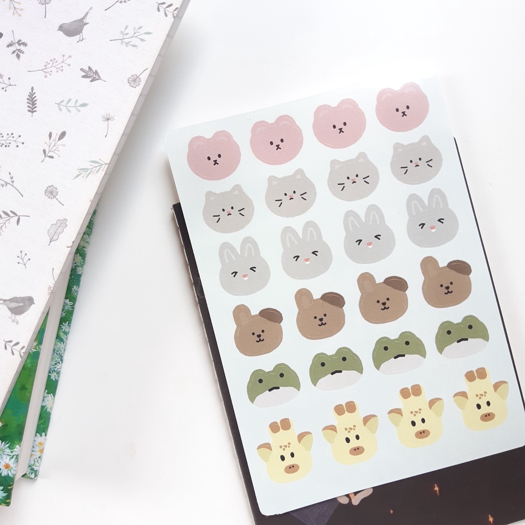 

Animals - Sticker Sheet by Moyou Goods