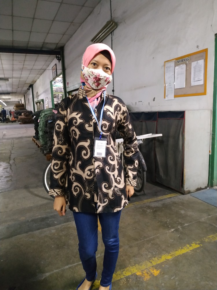 Batik Tunik Shibori Jumputan Terbaru Size S-3l / Hrb026 Yelbor Navbor / Biru Putih