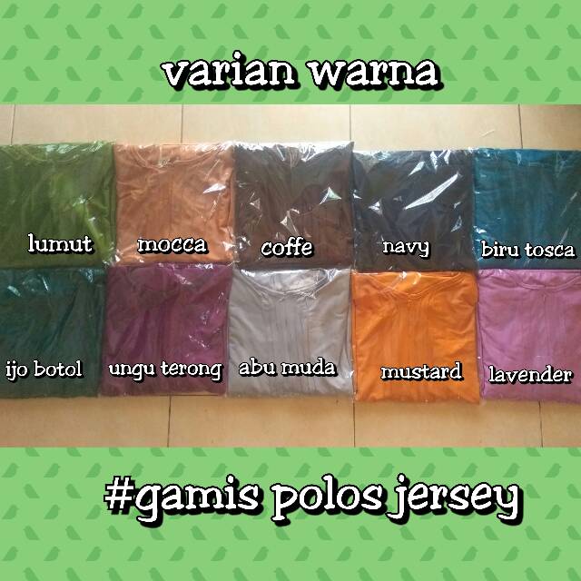 Big Promo Gamis Susun Polos Babydoll Canda XL