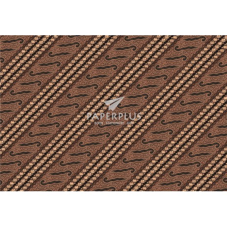 

Kertas Kado Batik Coklat Keris