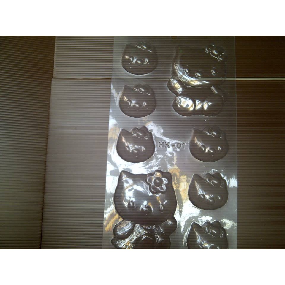 Cetakan Coklat Mika Hello Kitty HK 01