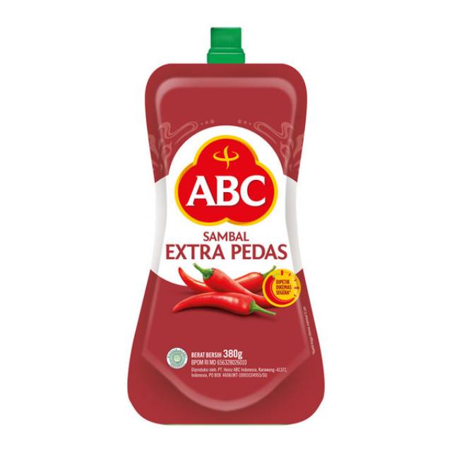 

ABC Sambal Ekstra Pedas 380 gr