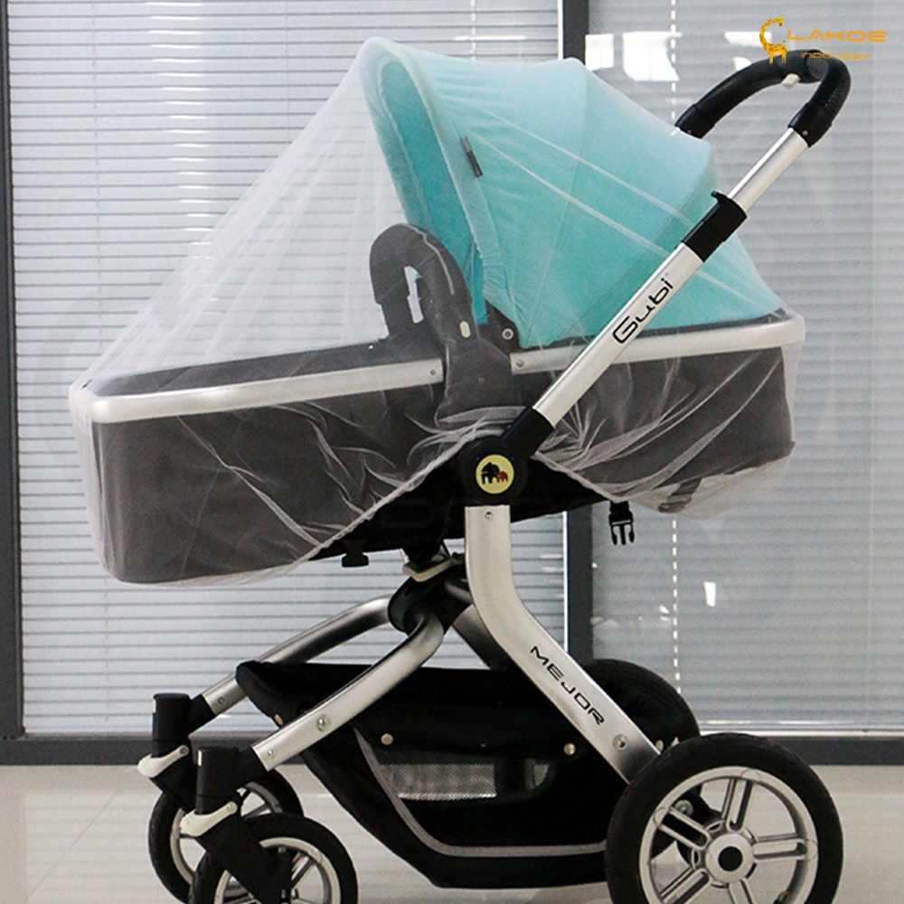 LAKOE kelambu stroller Anti Nyamuk Jaring Nyamuk untuk stoller